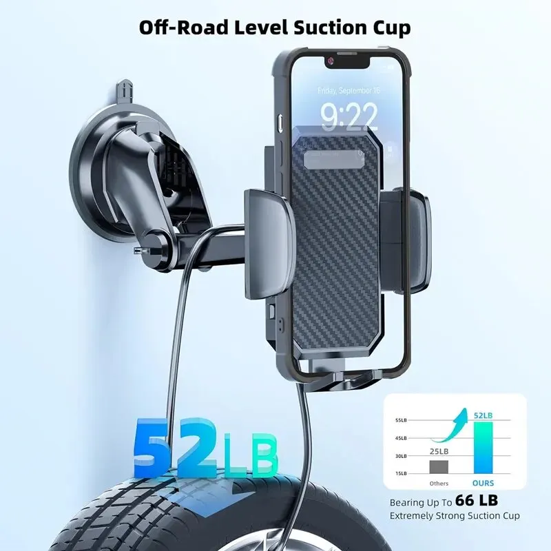 Support Haute Qualité, De Téléphone Pour Voiture, Multi Montage – Image 6