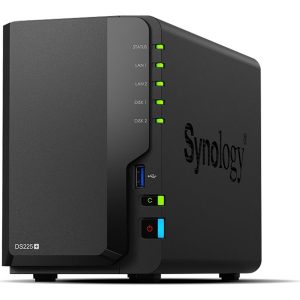 Synology DiskStation DS225+ – NAS 2 baies professionnel 2,5 GbE