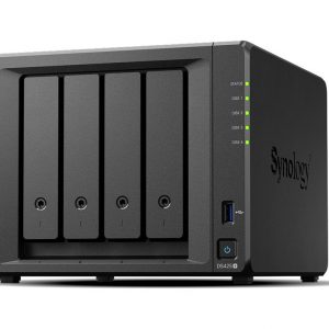 Synology DS425+ – NAS 4 baies 2,5 GbE pour PME