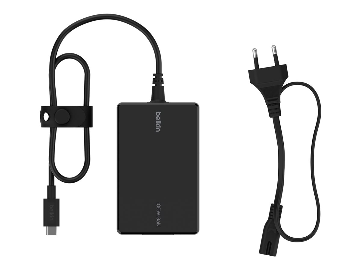 Belkin Chargeur USB-C GaN 100 W – Power Delivery pour PC Portables – Image 2