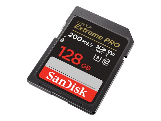 SanDisk Extreme PRO 128 Go – Carte SDXC UHS-I U3 V30 – Image 2