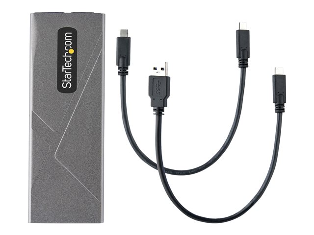 StarTech.com Boîtier Externe SSD M.2 NVMe/SATA USB-C 3.2 Gen 2 – 10 Gb/s – Câbles USB-C/A – Image 6