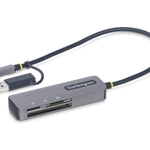 StarTech.com FCREADMICRO3V2 – Lecteur de cartes SD, microSD et CompactFlash – USB 3.0 / USB-C – 5 Gb/s