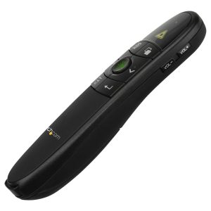 StarTech PRESREMOTEG – Télécommande de présentation sans fil avec pointeur laser vert 27 m