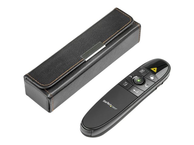 StarTech PRESREMOTEG – Télécommande de présentation sans fil avec pointeur laser vert 27 m – Image 2