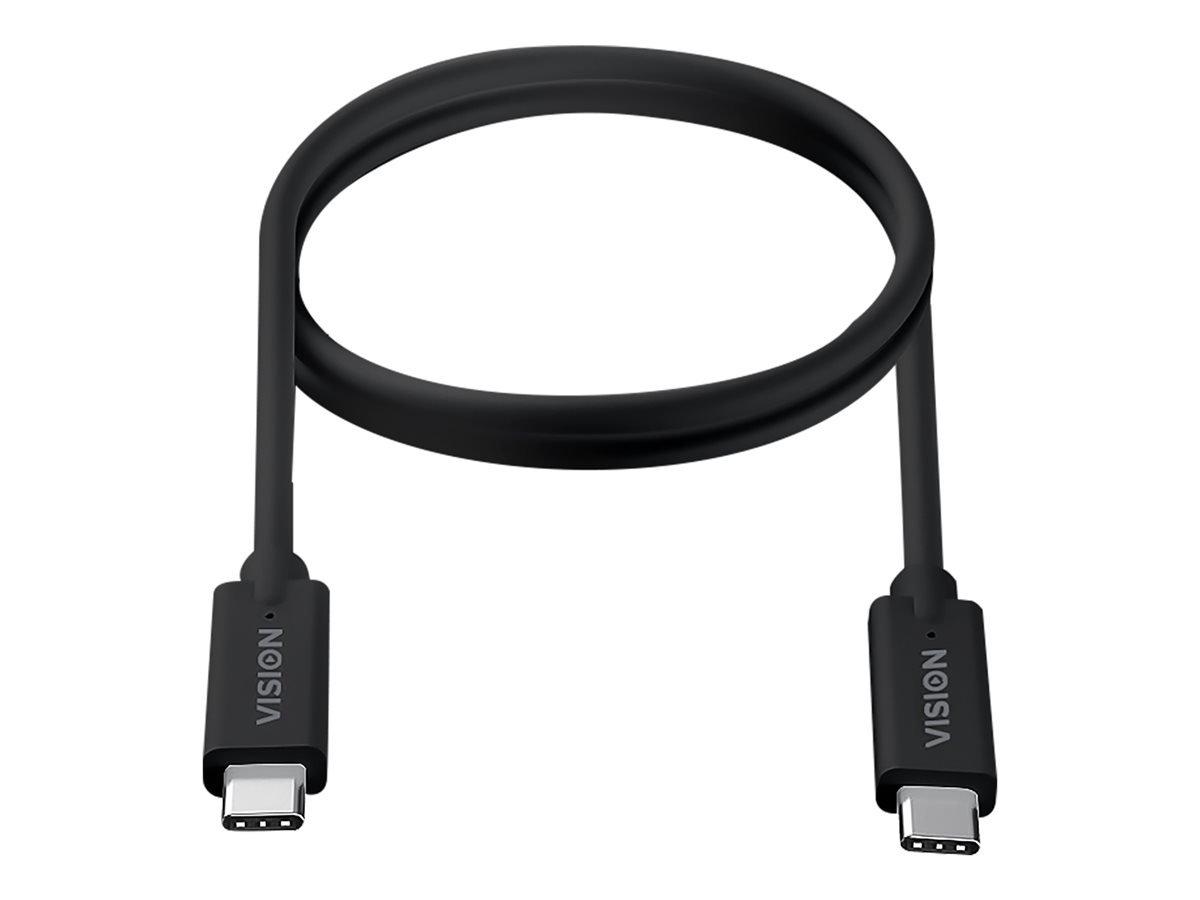 Câble USB-C 2 m VISION USB 3.2 10 Gb/s 5 A – Garantie à vie