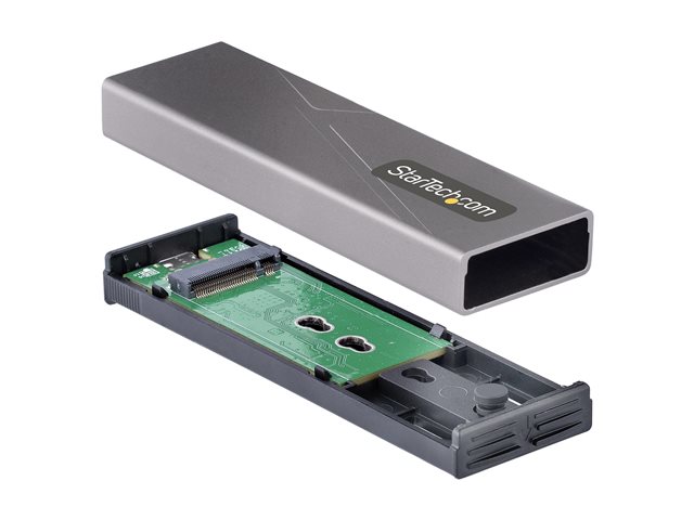 StarTech.com Boîtier Externe SSD M.2 NVMe/SATA USB-C 3.2 Gen 2 – 10 Gb/s – Câbles USB-C/A