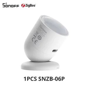 SONOFF SNZB-06P – Capteur de Présence Zigbee 5,8 GHz à Radar Micro-ondes