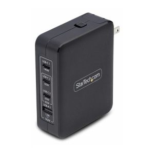 StarTech Chargeur GaN 140W USB-C – 3 USB-C + 1 USB-A, Power Delivery 3.1