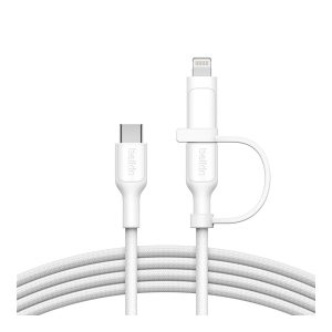 Belkin Câble USB-C vers Lightning 1,5 m 60 W – Nylon tressé