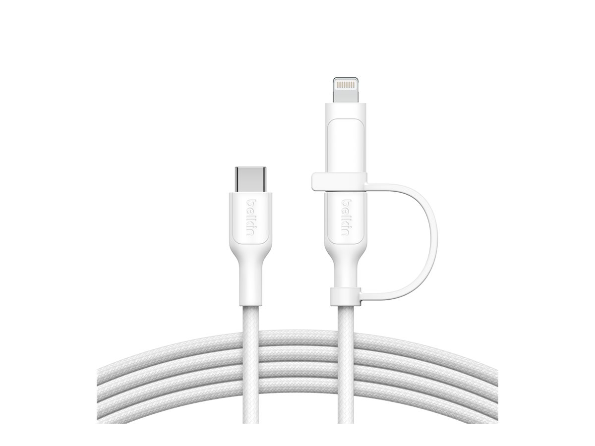 Belkin Câble USB-C vers Lightning 1,5 m 60 W – Nylon tressé