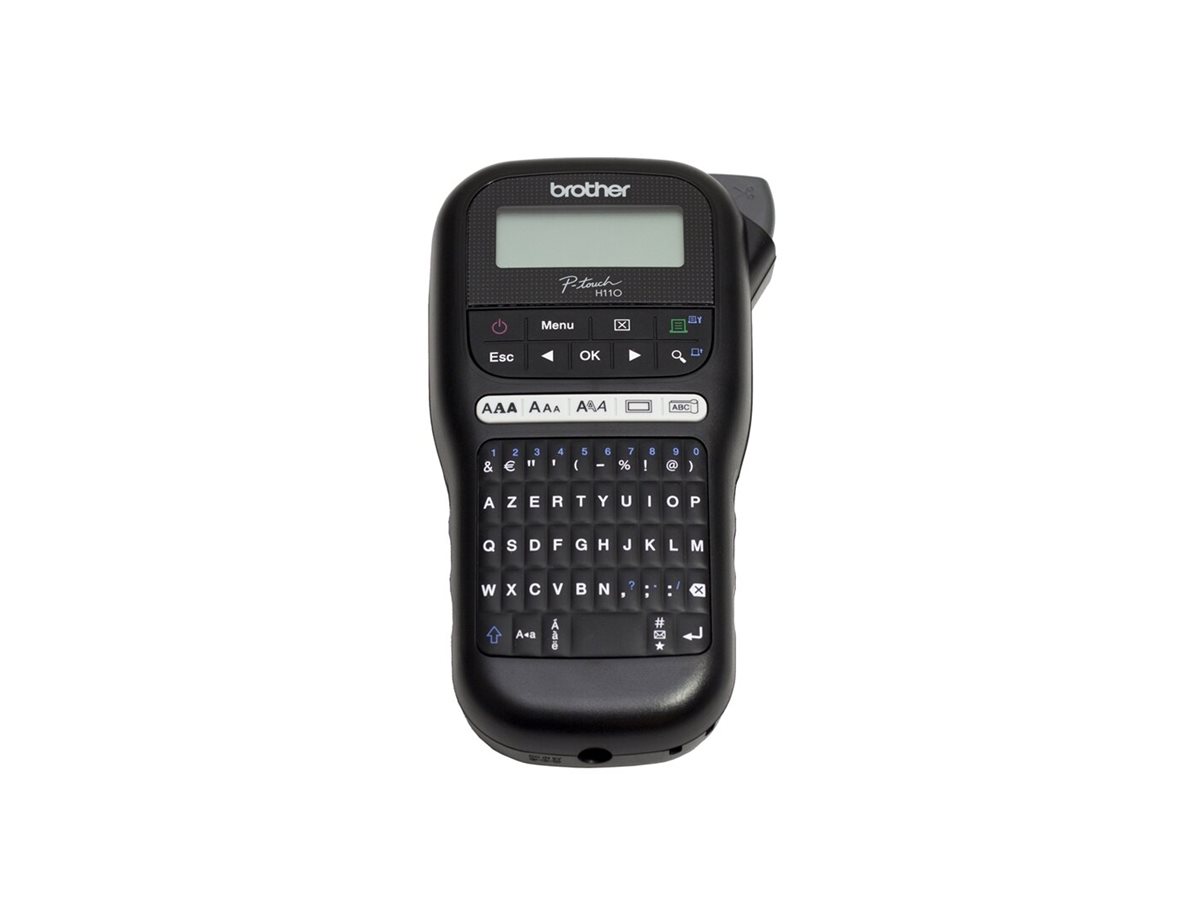Brother P-Touch PT-H110 – Étiqueteuse compacte thermique Noir & Blanc