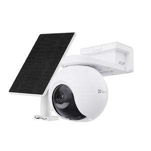 EZVIZ HB8 Pro Kit 4K + Panneau Solaire 5 W – Caméra de Surveillance Extérieure Wi-Fi
