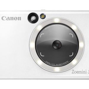 Canon Zoemini S2 – Appareil photo instantané numérique 8 MP blanc perle